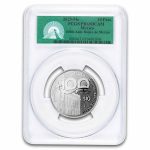2025 MEX 2 oz Silver 100th Anniversary Banco de Mexico PR-69 PCGS
