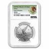 2025 Mexico 1/2 oz Silver Libertad MS-69 NGC (ER, Coat of Arms)