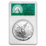 2025 Mexico 1 kilo Silver Libertad MS-70 PCGS (FDI, Green Label)