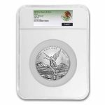 2025 Mexico 5 oz Silver Libertad MS-70 NGC (ER, Coat of Arms)