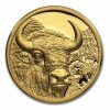 2025 Mongolia 1/10 oz Gold Proof Bison