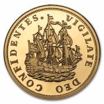 2025 Netherlands Gold Proof Ship Shilling (w/ Compass Box)