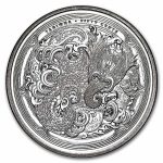 2025 New Zealand 1 oz Silver Dwelling Taniwha: Water BU