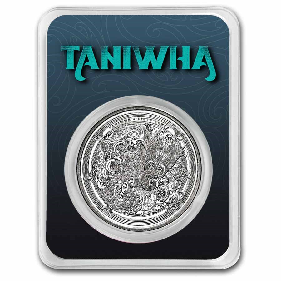 2025 New Zealand 1 oz Silver Dwelling Taniwha: Water in TEP