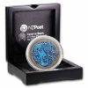 2025 New Zealand 2 oz Silver Colorized Dwelling Taniwha: Water