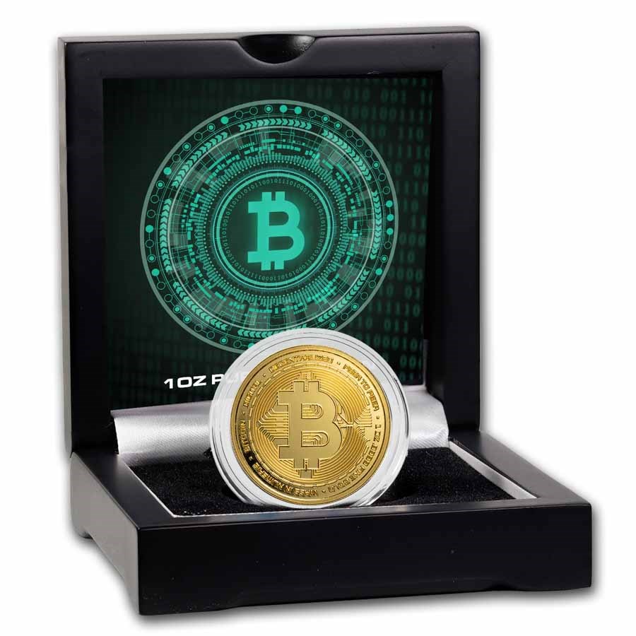 2025 Niue 1 oz Gold $250 Bitcoin BU