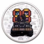 2025 Niue 1 oz Silver $2 Back to the Future 40 Anniversary Proof