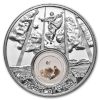 2025 Niue 1 oz Silver $2 In the Footsteps of Jesus Ascension
