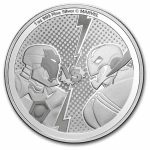 2025 Niue 1 oz Silver $2 Marvel Iron-Man vs Ultron