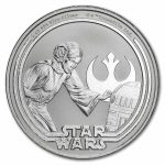 2025 Niue 1 oz Silver $2 Star Wars: Princess Leia Bullion Coin