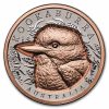 2025 Niue 1 oz Silver $2 Super Incused Rose Gold Kookaburra
