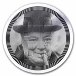2025 Niue 1 oz Silver $5 ICON Sir Winston Churchill (Prooflike)