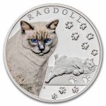 2025 Niue 1 oz Silver Proof Cat Breeds: Ragdoll