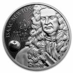 2025 Niue 1 oz Silver Science Explained: Isaac Newton (Box & COA)