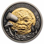 2025 Niue 1 oz Silver Silent Film Classics: A Trip to the Moon