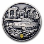 2025 Niue 1 oz Silver World of Tanks: Leopard 120 Verbessert