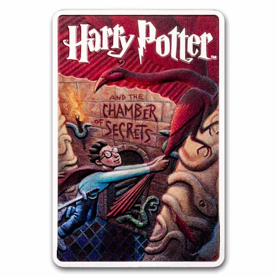 2025 Niue 2 oz Silver $3 Harry Potter Book The Chamber of Secrets