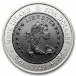 2025 Niue 2 oz Silver Greatest U.S. Coins:1804 Draped Bust Dollar