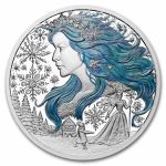 2025 Niue Ag Proof Colorized H.C. Andersen: The Snow Queen