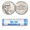 2025-P Jefferson Nickel 40-Coin Roll BU