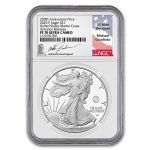 2025-P Proof Silver Eagle PF-70 NGC (Marine Privy, AR, Gaudioso)
