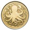 2025 Pitcairn Islands 1/2 gram Gold Ocean Wonders: Octopus