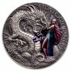 2025 Rep. of Cameroon 2 oz Silver Dragonology; Stonegaze Basilisk