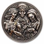 2025 Republic of Cameroon 1 oz Silver Greek Mythology; Moirai
