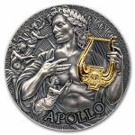2025 Republic of Cameroon 2 oz Silver Greek Mythology; Apollo