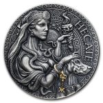 2025 Republic of Cameroon 2 oz Silver Greek Mythology; Hecate
