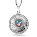2025 Republic of Cameroon Silver Coin Zodiac: Leo Pendant