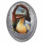 2025 Republic of Cameroon Silver Dinosauria: Brachiosaurus