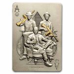 2025 Republic of Chad 2 oz Silver Genovese Crime Family Coin Card