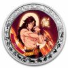 2025 Republic of Ghana 1 oz Silver Anime Zodiac: Leo