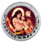 2025 Republic of Ghana 1 oz Silver Anime Zodiac: Leo