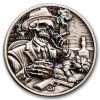 2025 Republic of Ghana 1 oz Silver Antique Memento Mori: Gangster