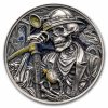2025 Republic of Ghana 1 oz Silver Antique Memento Mori: Miner