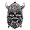 2025 Republic of Ghana 1 oz Silver Shaped Viking Skull (Box/COA)
