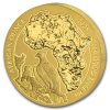 2025 Rwanda 1 oz Gold African Ounce Martial Eagle BU