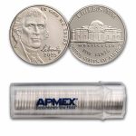 2025-S Jefferson Nickel 40-Coin Roll Proof