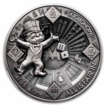 2025 Samoa 10 oz Silver Monopoly Multi Layer Coin (w/ Box & COA)