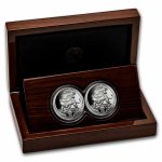 2025 South Africa 2-Coin Silver Big Five Lion Proof Set