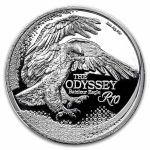 2025 South Africa 2 oz Silver The Odyssey Series: Bateleur Eagle