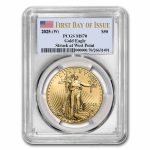 2025-(W) 1 oz American Gold Eagle MS-70 PCGS (First Day of Issue)