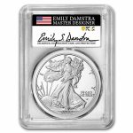 2025-W 1 oz Proof Silver American Eagle PR-70 PCGS (AR, Damstra)