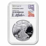 2025-W 1 oz Proof Silver Eagle PF-70 NGC (Gaudioso)