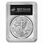 2025-(W) American Silver Eagle MS-70 PCGS (FDI, Black Label)
