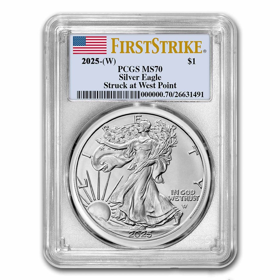 2025-(W) American Silver Eagle MS-70 PCGS (FirstStrike®)