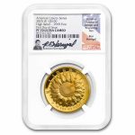 2025-W High Relief American Liberty Gold PF-70 NGC (First Day)