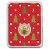2026 1/10 oz American Gold Eagle - w/Red Christmas Trees Card